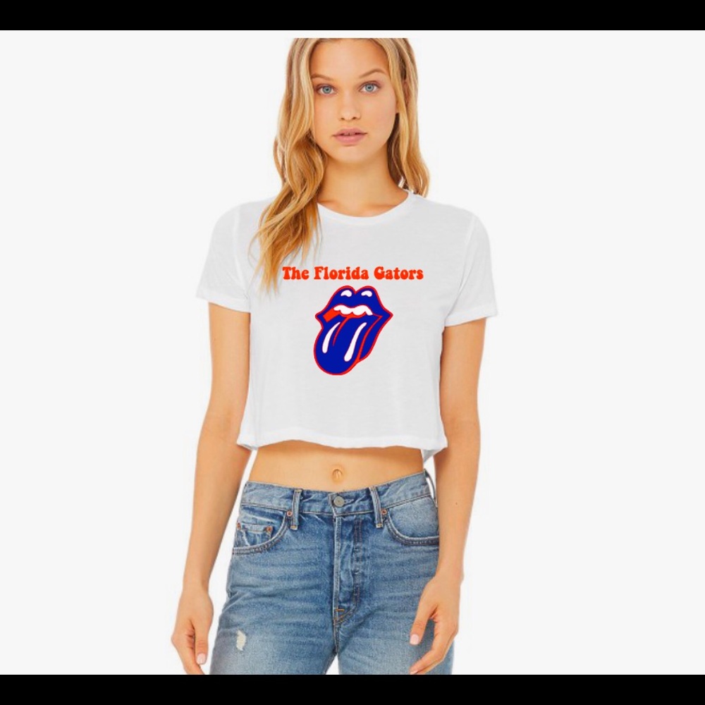 UF Gators crop top tailgate gameday NWT